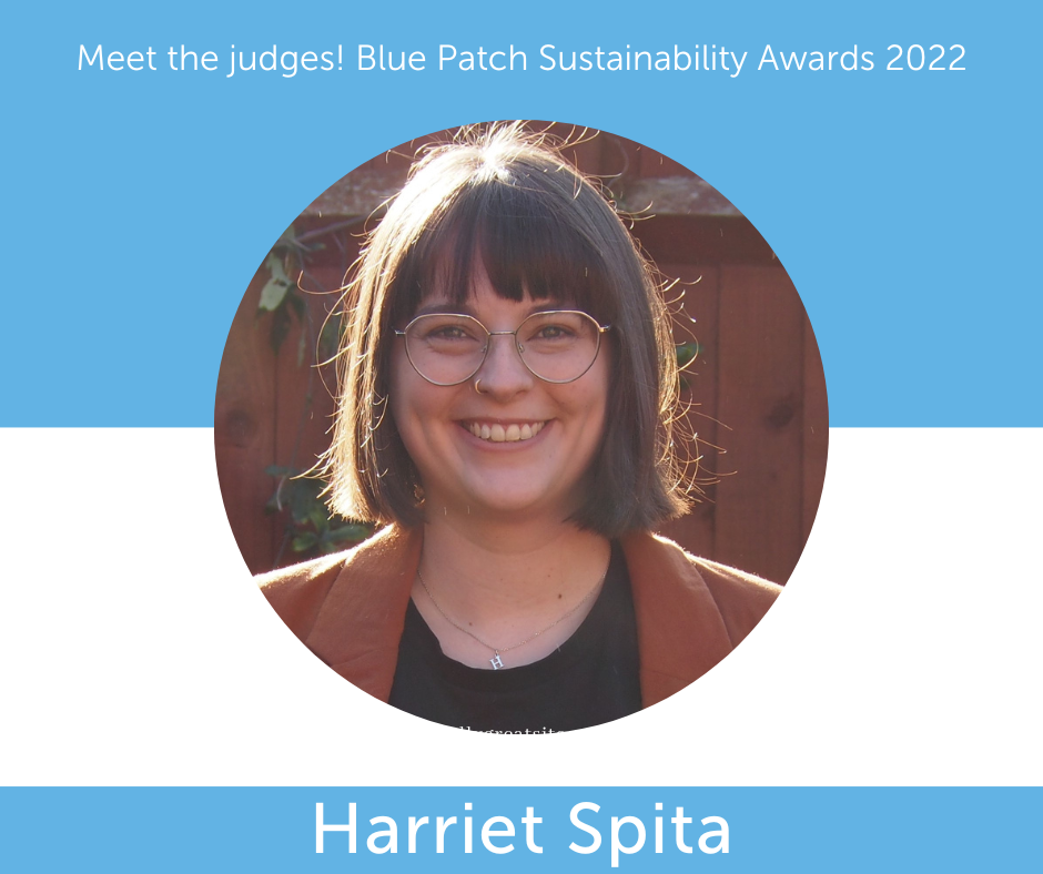 harrite Spita, judge for the Blue Patch awards 